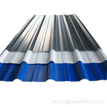 Lembaran bumbung logam bersalut warna PPGI